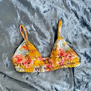 montce swim floral Bikini Top